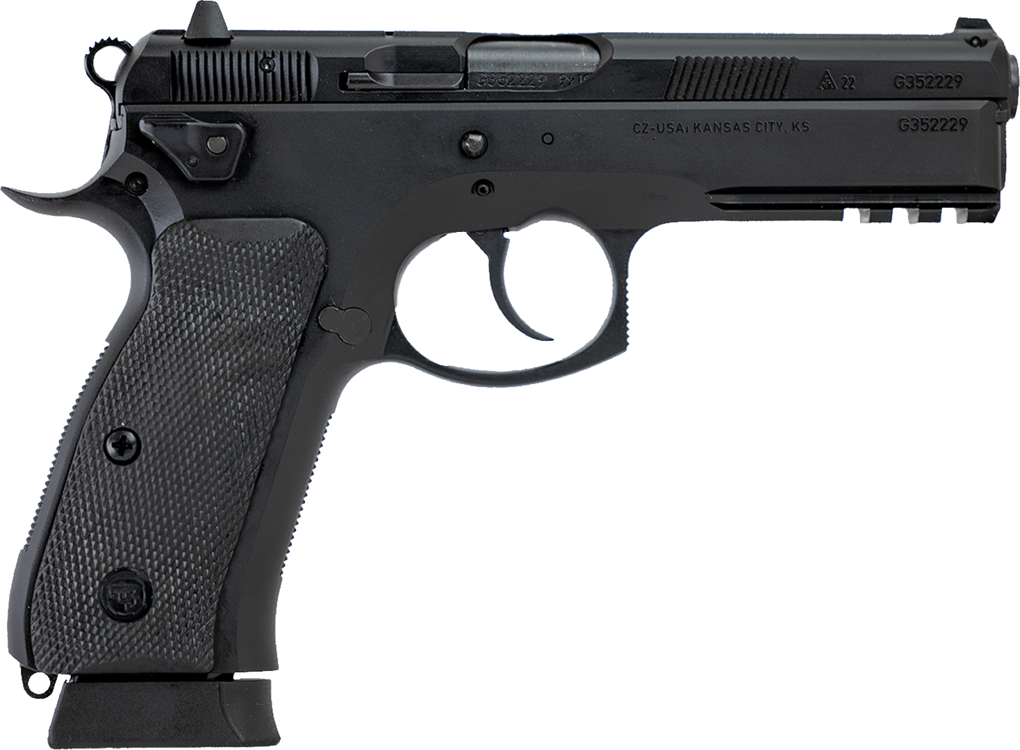 CZU CZ75 SP-01 TAC 9MM 10R FS