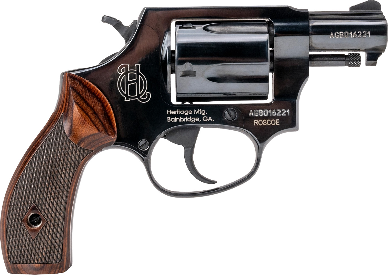 HER ROSCOE 38SP 2B REV 5RD