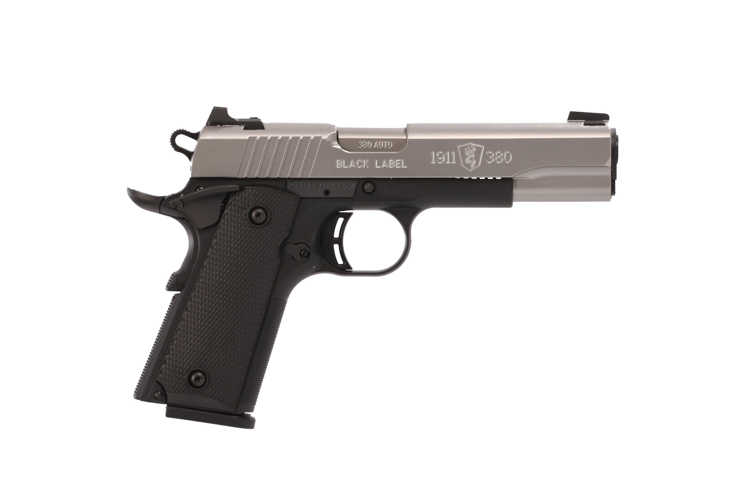 BROWNING 1911-380 380ACP SS 4.25" #