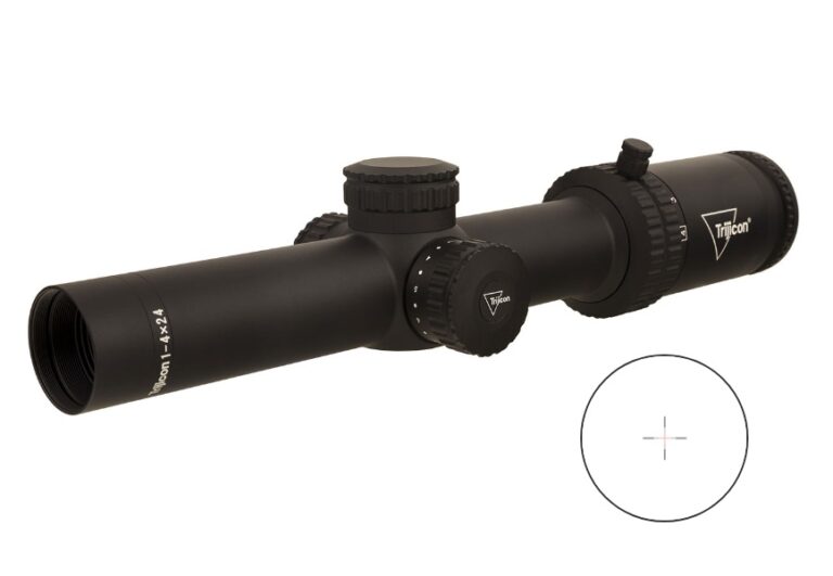 TRIJICON CREDO 1-4X24 BLK 30MM MRAD RED