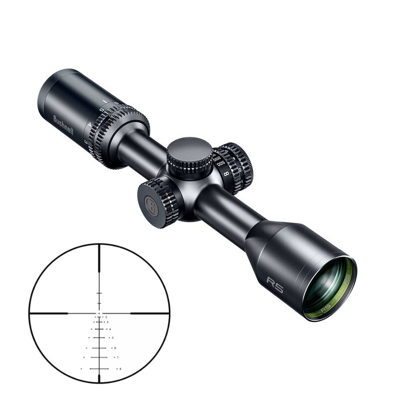 BUSHNELL R5 3-9X40 DOA-LRH800 BLK ILL