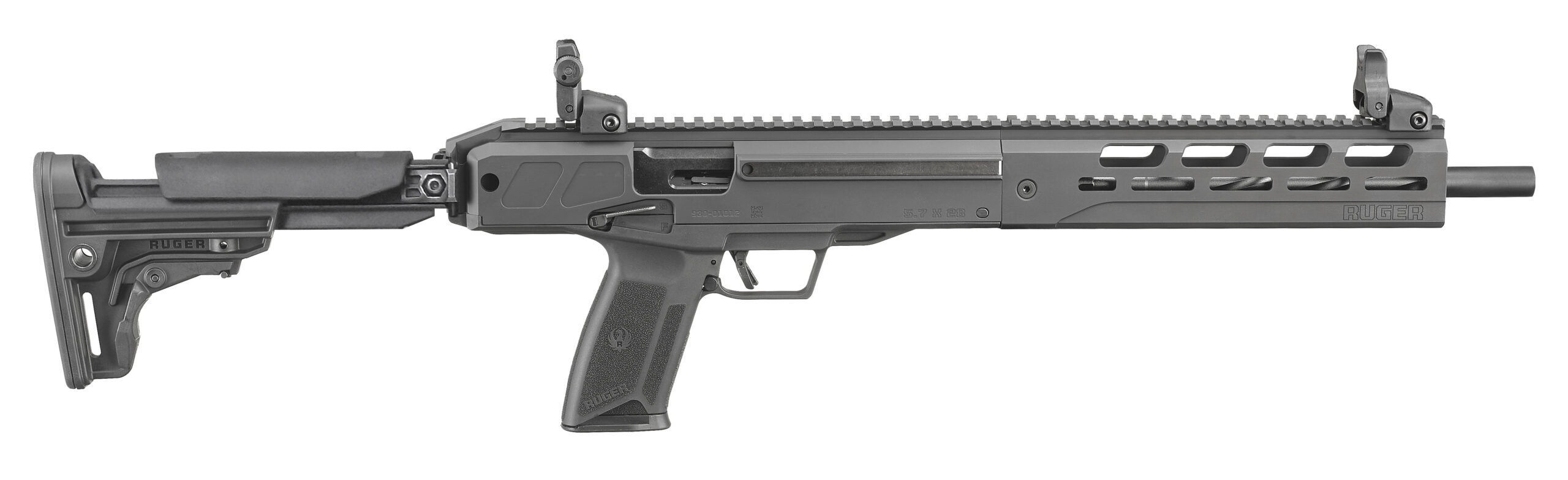 RUGER LC CARB 5.7X28 16" FIXED STK #
