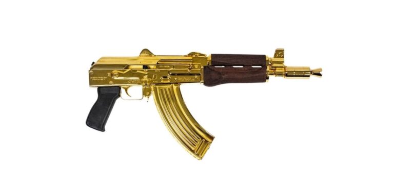 ZASTAVA ARMS USA ZPAP92 7.62X39 24K GOLD/WD