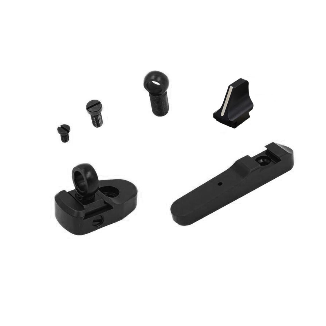 Henry Ghost Ring Sights X Series .357 / Screw-on Front Sight with Ramp