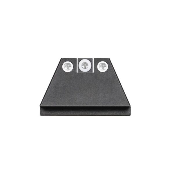 Night Fision Suppressor Height Night Sight Set White Front White Back for Glock