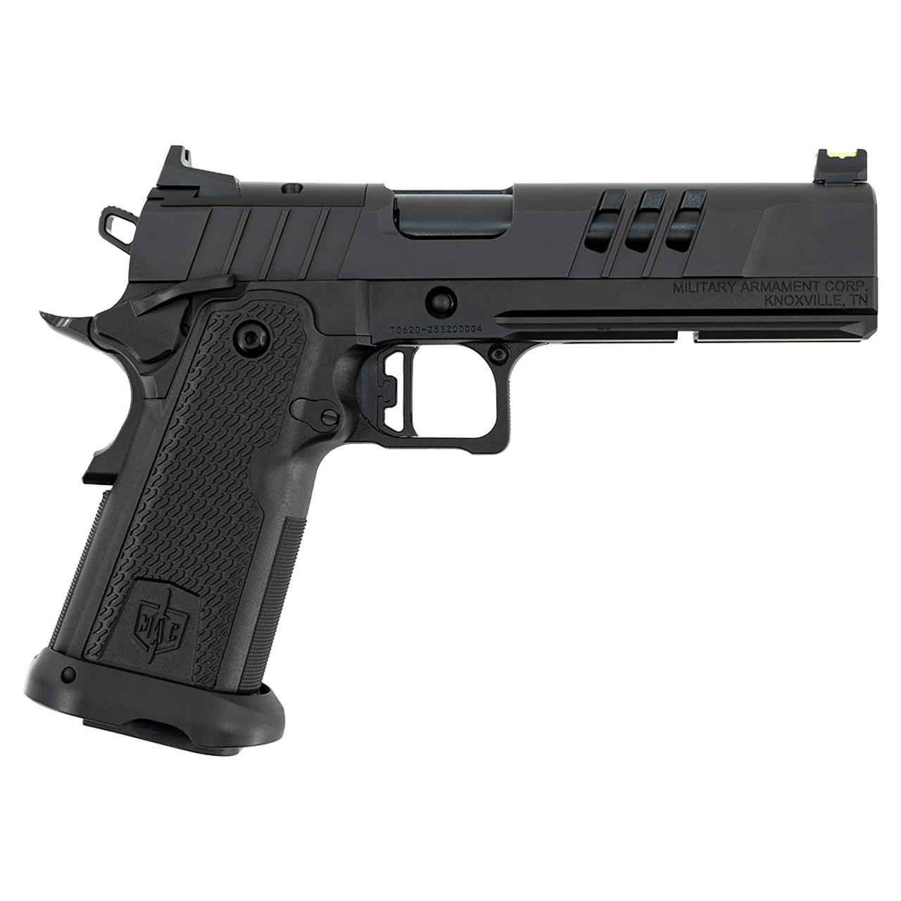SDS MAC 9 DS-D Handgun 9mm Luger 17rd Magazines(2) 5'' Barrel AOS Optic Plate Black