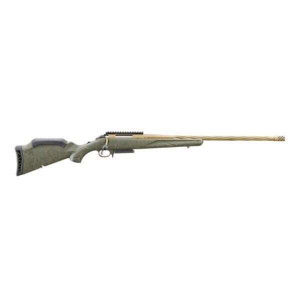 Ruger American Gen II Predator Rifle 6.5 PRC 3rd Magazine 22" 5/8x24 Threaded Barrel Green