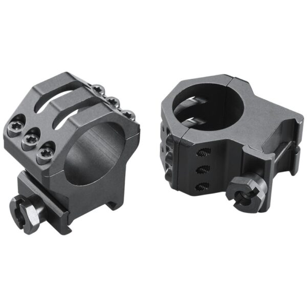 Weaver 6-Hole Aluminum Scope Rings 1" X-High Matte