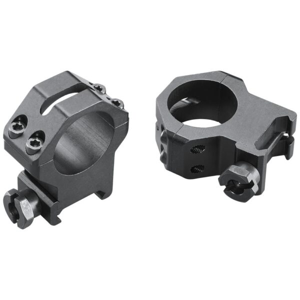 Weaver 4-Hole Skeleton Aluminum Scope Rings 1" X-High Matte
