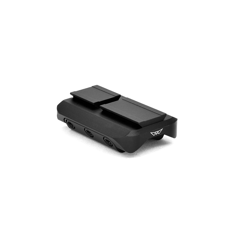 Warne Shotgun Rib Mount for Aimpoint ACRO Red Dot Black - MOUNT ONLY