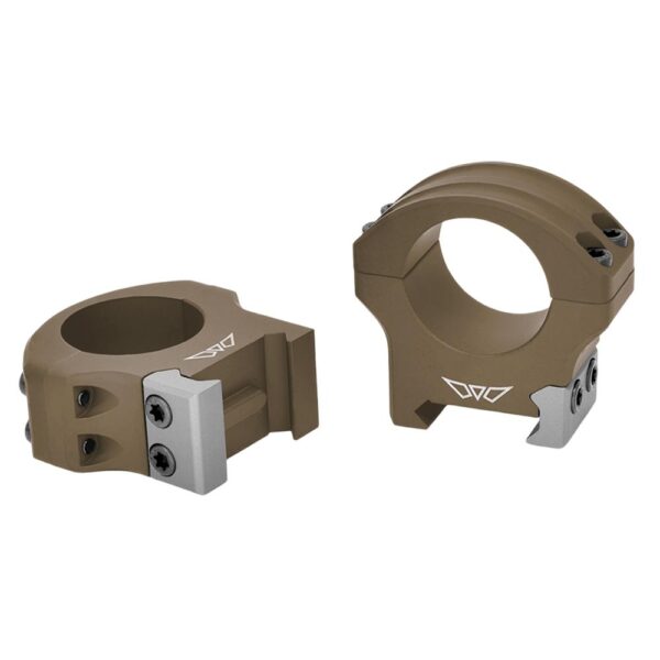Warne HyperLite 34mm Medium Dark Earth Scope Rings