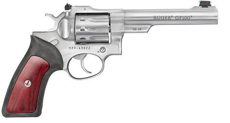 GP100 STANDARD 22LR DA 5.5" BBL Satin STS