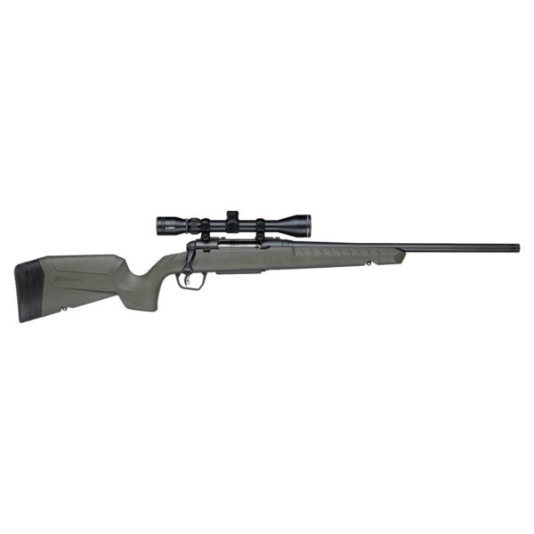 Savage AXIS 2 XP Green Rifle 7mm-08 Rem 4rd Magazine(1) 22'' Threaded Barrel 3-9x40mm Scope