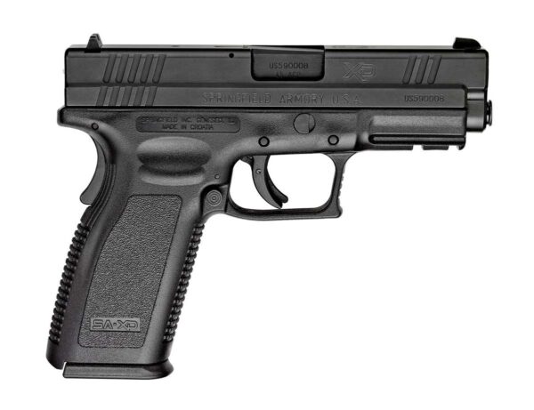 XD .45ACP 4" BLACK W-2 10RN MAGAZINES