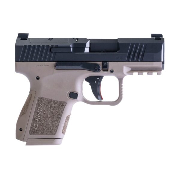 DEMO Canik Mete MC9 Handgun 9mm Luger 12 Magazine 3.18" Barrel Black Slide FDE Frame
